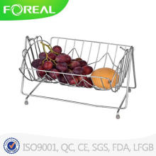 Cesta de frutas de fio de Metal de alta qualidade